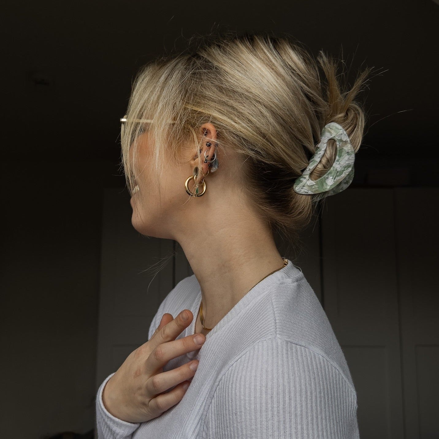 Chunky Hoops Ohrringe
