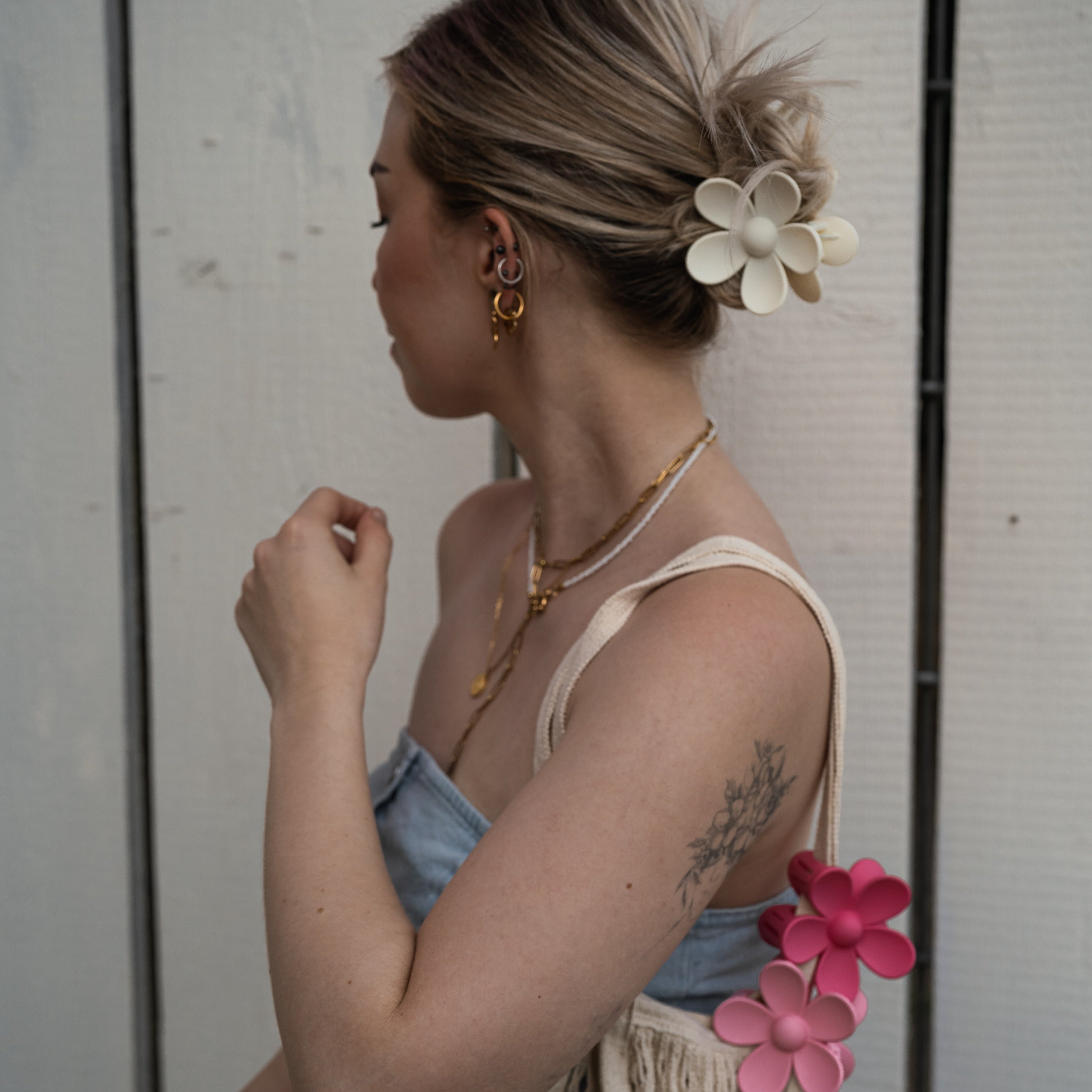 Flower Hairclip Set