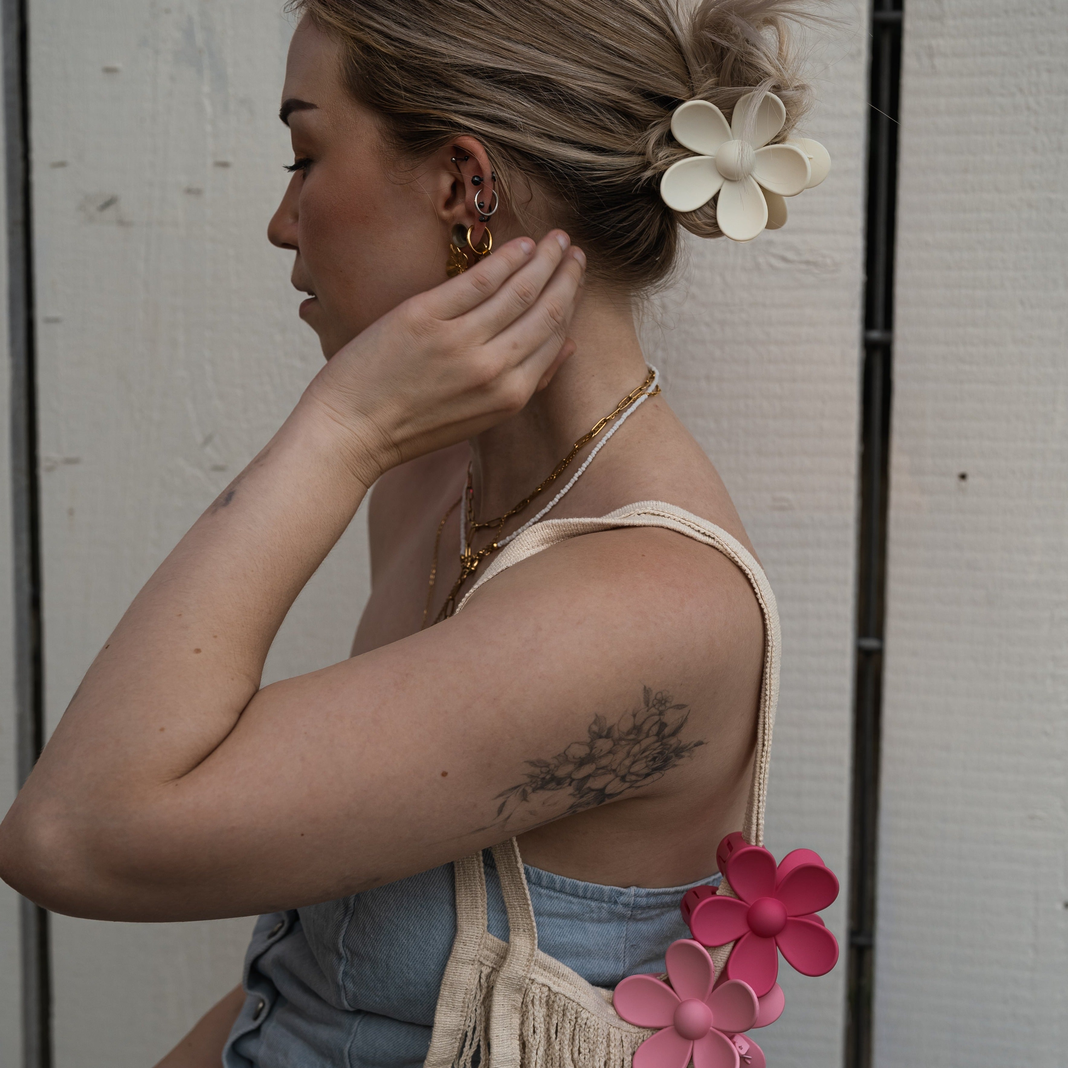 Flower Hairclip Set
