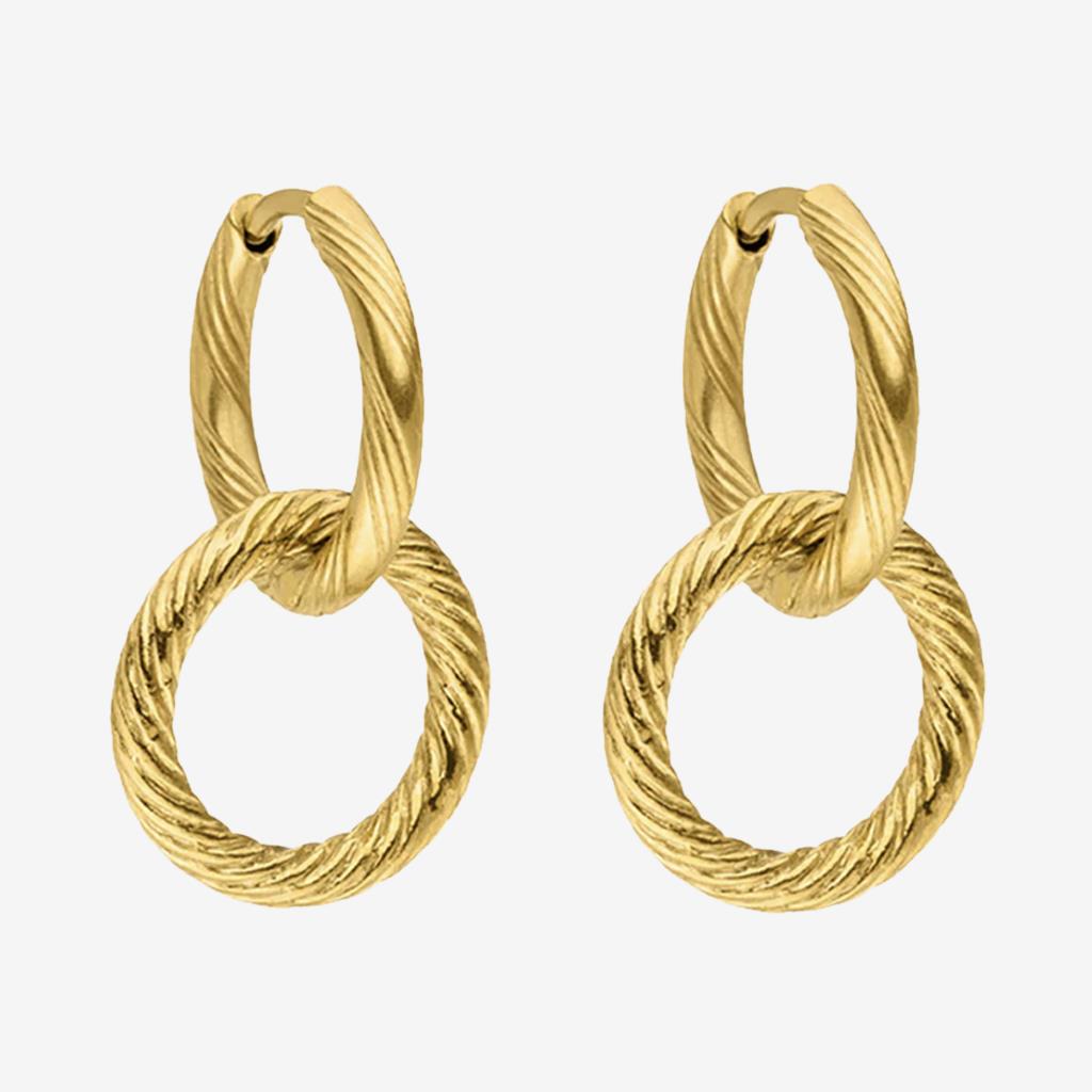 Double Hoops Ohrringe