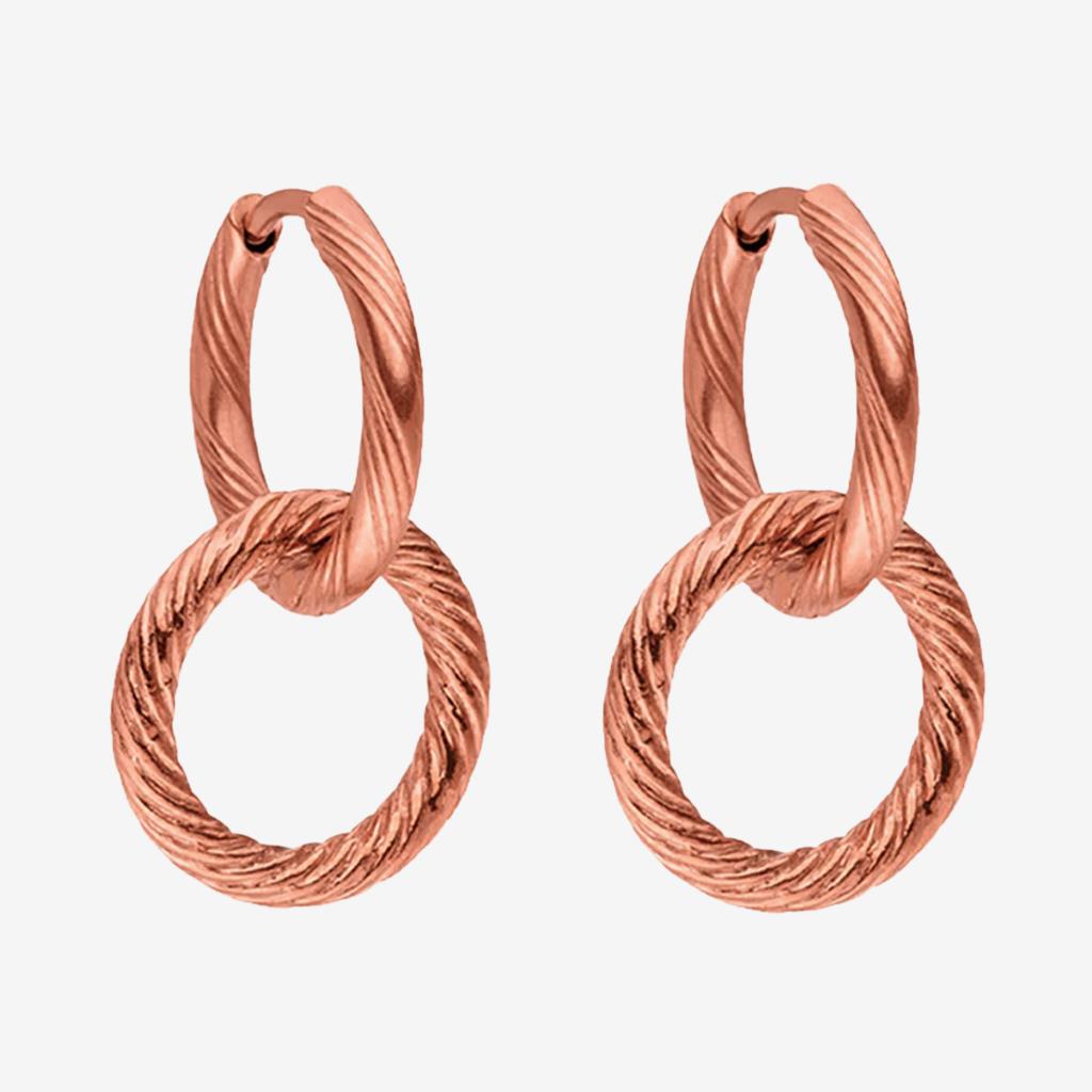 Double Hoops Ohrringe