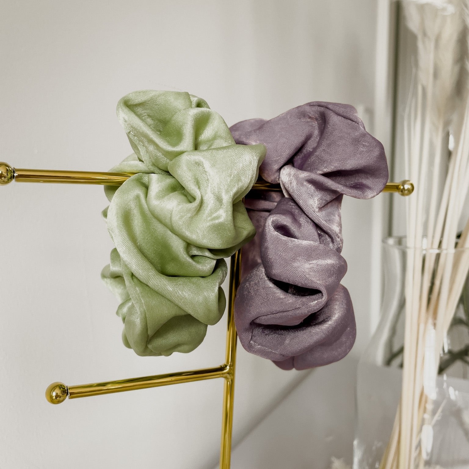 Scrunchie 2er Set Pastell