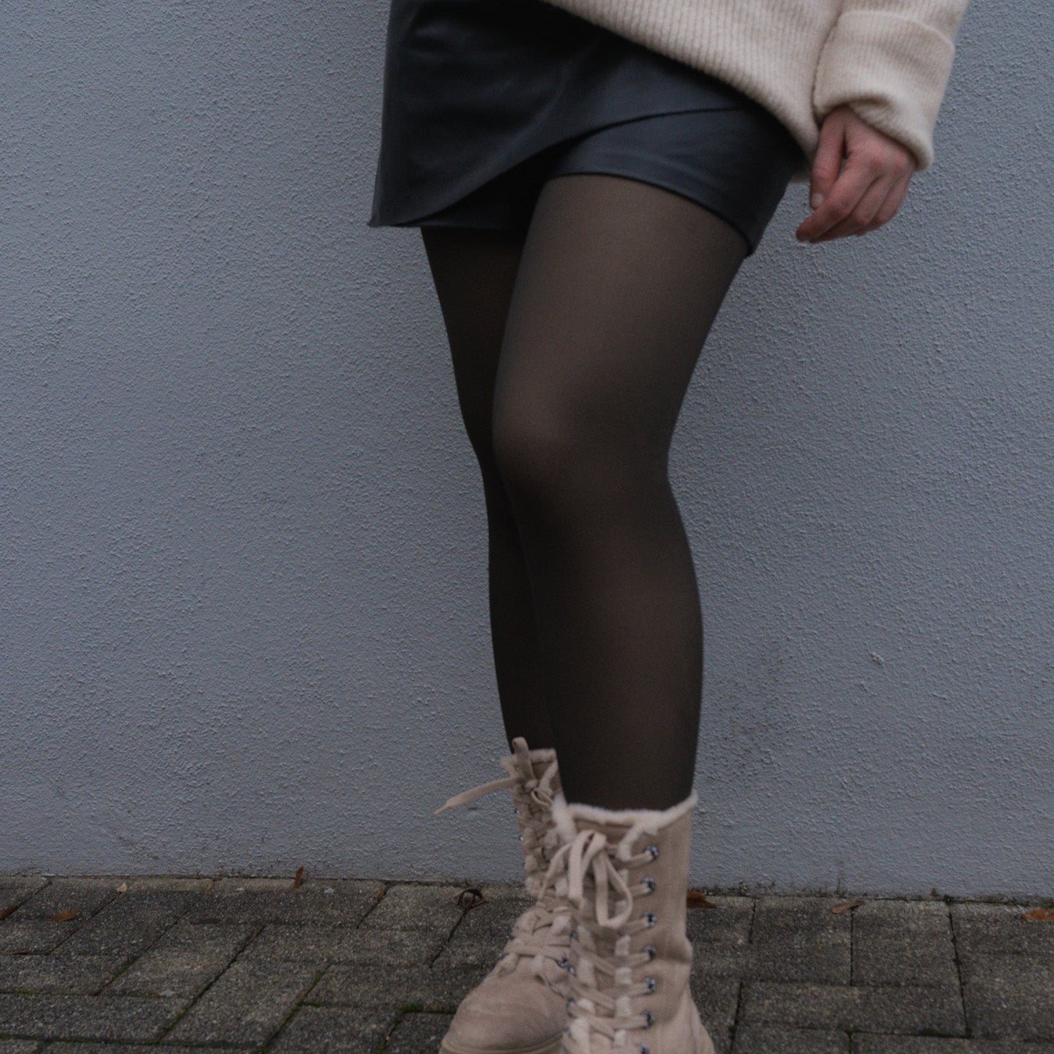 Gefütterte Strumpfhose