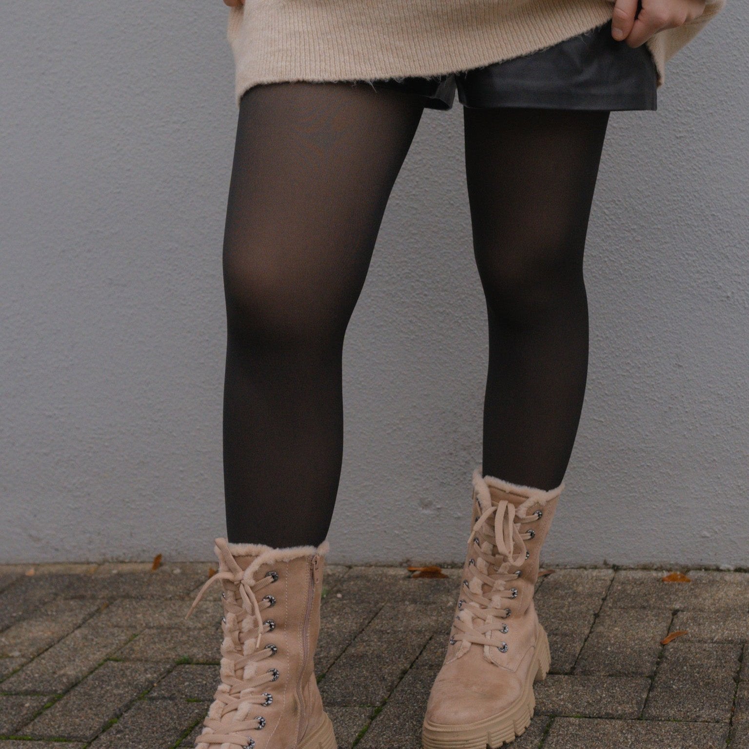 Gefütterte Strumpfhose