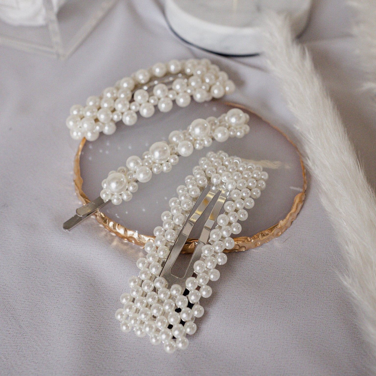 Spängerchen Set Pearl